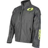 O'Neal Shore Rain Jacke Herren Grau/Neon-Gelb XL