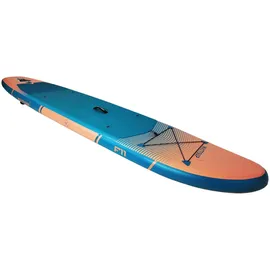 Wattsup - SUP Stand Up Paddle aufblasbar F11 11' - 335x81x15 cm Dropstitch - Komplettset: Paddel, Leash, Pumpe, Transporttasche - Bis zu 150 kg - Blau