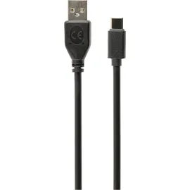 Gembird Kabel / Adapter USB Kabel USB 2.0 1,8 m USB A auf C 1.8m Schwarz vergoldete Kontakte