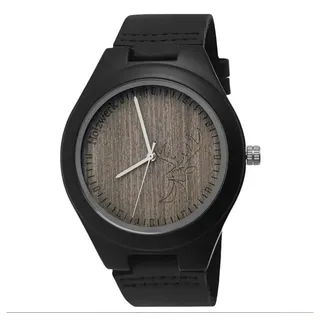 Holzwerk Quarzuhr Leder & Holz Armbanduhr, Holz Unikate, ideal als Geschenk, inkl. Uhrenbox