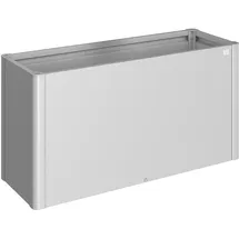 Biohort Hochbeet 1.5x0.5 silber-metallic