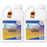 FUTUM 2x5L Milbenspray / Spinnenspray bekämpft Insekten, Eier, Larven ohne Biozide auf Wasserbasis,  Sofortwirkung ohne Flecken