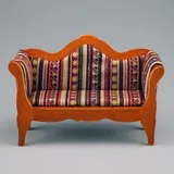Reutter Porzellan Sofa \"Biedermeier\" Miniatur