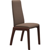 Stressless® Polsterstuhl Laurel, Low Back, Größe L, mit abgerundeten Beinen in Walnuss beige|braun