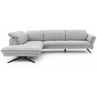 Modulares Ecksofa MARBELLA Hohes Metallbein O+3B