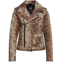 Queen Kerosin Sweatjacke Motor Queen Service mischfarben S