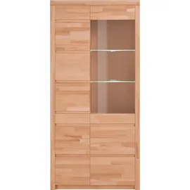 OTTO home Vitrine Silkeborg 190 x 0 x 0 cm Beige