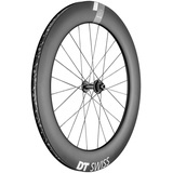 DT Swiss Arc 1400 Dicut 80 Cl Disc Tubeless Road Front Wheel Schwarz 12 x 100 mm