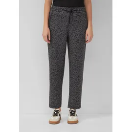 s.Oliver 7/8-Hose Relaxed-Fit Schwarz 34