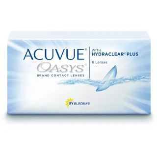 Acuvue Oasys for Astigmatism 6 St. / 8.60 BC / 14.50 DIA / -2.00 DPT / -0.75 CYL / 100° AX