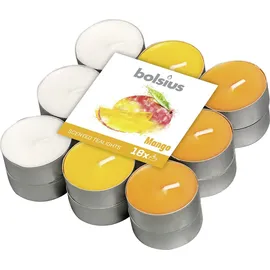 Bolsius Duftteelichter Mango 18 St. gelb
