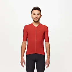 Radtrikot kurzarm Rennrad Sommer - Endurance Ultra 2 Herren rot XL