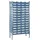 NORDWEST Handel AG Lager Steckregal H2000xB1000xT300mm Grundregal 14 Stahlböden 56 x 2