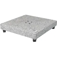 Doppler Granitplatte 80 x 80 x 140 cm für Pendelschirme rollbar
