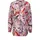 GOLDNER Kurzgröße: Verlängerte Viskosebluse mit Print in bunt / gemustert), | Gr.: 19