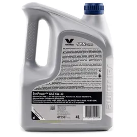 Valvoline SYNPOWER 872381 5W-40 4 l