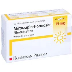 Mirtazapin Hormosan 15 mg Filmtabletten 50 St