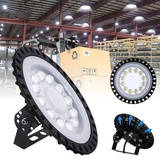 UFO LED Industrielampe, 50W LED Hallenstrahler, 6500K Kaltweiß LED High Bay Licht, IP67 Wasserdicht UFO LED Werkstattlampe, LED Strahler für Fabrikhallen, Hallenstadion, Werkstätten