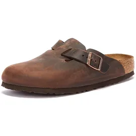 Birkenstock Boston Nubukleder geölt habana 40