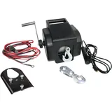 Güde Seilwinde Aluminium 1200 12 Volt schwarz/silber