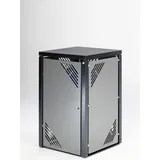 Proregal Mülltonnenbox 127 x 77 x 81 cm grau