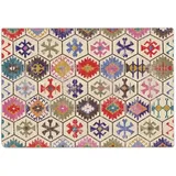 vidaXL Lia Teppich 160 x 230 cm Mehrfarbig