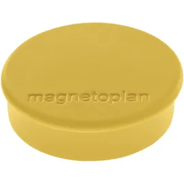 Magnetoplan Magnet Discofix Hobby, 10 Stück, gelb