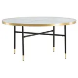VCM ebuy24 Couchtisch Bubbles Golden 98 x 98 cm | Gr.: onesize