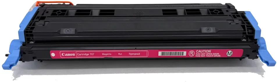 Original Canon 707M Toner (9435B002) Farbe: Magenta ca. 2.000 Seiten für Canon i-SENSYS LBP-5000 | 5100