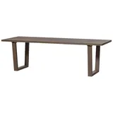 Woood Gartentisch 240 x 87 x 75 cm Braun