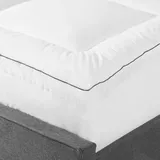 Beliani Topper MULHACEN in Weiß - (W) 180 x (H) 4 x (L) 200 cm | Gr.: onesize