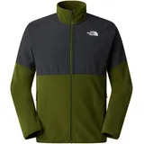 The North Face - Glacier Heavyweight Full Zip - Fleecejacke Gr M oliv