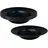 NTK-Collection Pastateller Ø28 cm Schwarz 4er Set
