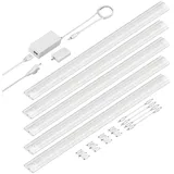 ledscom.de Smarte LED Unterbau-Leuchte SIRIS 5 St. Weiß