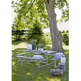 Plus Basic 260 x 160 x 73 cm Graubraun