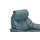 HIMOLLA Relaxsessel 4217 Leder 96 x 109 x 91 cm Blau mit Kopfteil