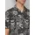 QS Kurzarmhemd mit All-over-Print Schwarz M