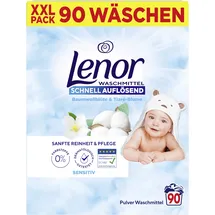 Lenor Waschmittel Pulver 4,5 kg 90 WL