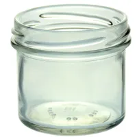 Mambocat 50er Set Sturzglas 125 ml Marmeladenglas Einmachglas Einweckglas