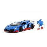 Jada TOYS Sonic Lamborghini Veneno Fertigmodell PKW Modell