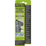 Petec Hochtemperatur-Silikon schwarz 70 ml Tube