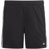 Adidas 3-Streifen Badeshorts Black / White 128