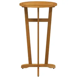 vidaXL Garten-Bartisch Ø60x105 cm Massivholz Akazie