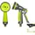 Bradas Gartenbrause 8 Funktionen Lime Edition