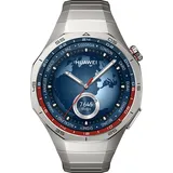 Huawei Watch GT 5 Pro 46 mm Titansilber Titan-Armband