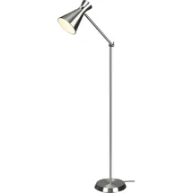 rl live your light Reality Leuchten Stehleuchte Enzo R40781007, Metall Nickel matt, exkl. 1x E27