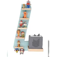 BOARTI Kinderregal Buchstabe L Holz grün