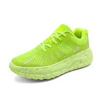 Unisex Barfußschuhe Damen Herren Traillaufschuhe, Weich Leicht Fitnessschuhe mit rutschfest Sohle & Breiter Zehenbox, Schnell Trocknend Badeschuhe grün 44EU - 44 EU