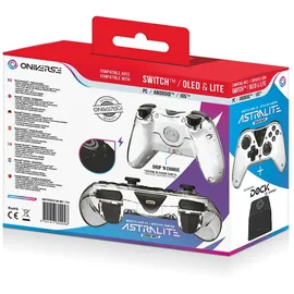 oniverse Astralite Controller Wireless Smoked White Nintendo Switch