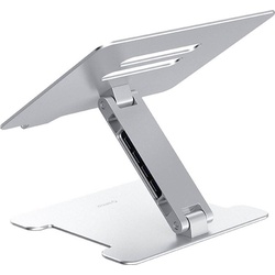 Orico laptop stand ORICO laptop stand with 4-port USB hub, Notebook Ständer, Silber